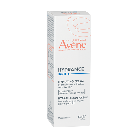 AVENE Hydrance Light Hydrating, intensyviai drėkinantis veido kremas, 40 ml