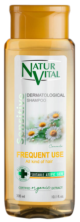 NATUR VITAL Sensitive Camomile šampūnas, 300 ml
