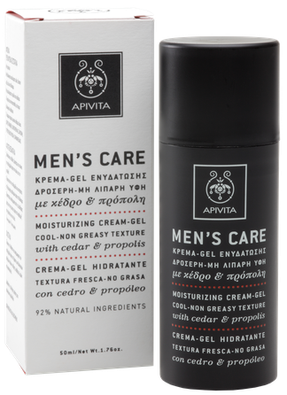 APIVITA Mens Care With Cedar & Propolis gelis-kremas, 50 ml