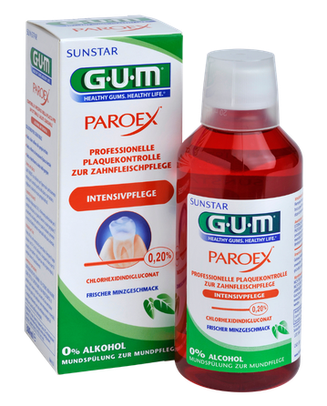GUM Paroex 0,20% burnos skalavimo skystis, 300 ml