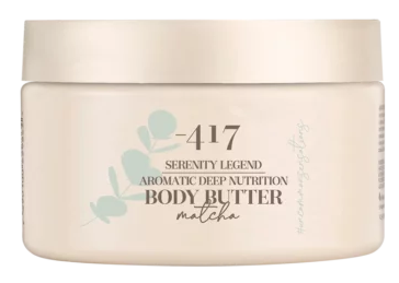 MINUS 417 Serenity Legend Aromatic giliai maitinantis Matcha kūno sviestas, 250 ml