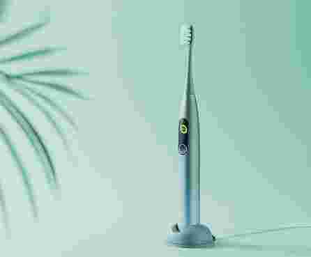 OCLEAN Smart Sonic X Pro Mist Green elektrinis dantų šepetėlis, 1 vnt.