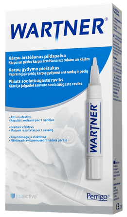 WARTNER paprastų karpų bei padų karpų šalinimui karpų pieštukas, 1.5 ml