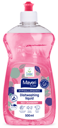 MAYERI Cranberry efektyvus indų ploviklis, 500 ml