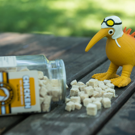 KIWI WALKER vištiena, liofilizuota skanėstas, 80 g