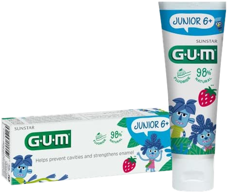 GUM  Junior 6+  dantų pasta, 50 ml