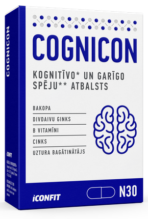 ICONFIT Blister Cognicon kapsulės, 30 vnt.