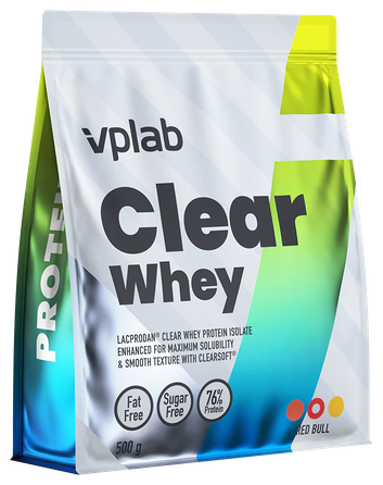 VPLAB  Clear Whey Red Bull  milteliai, 500 g