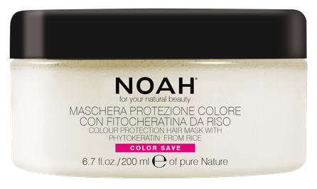 NOAH 2.4 dažytų plaukų plaukų kaukė, 200 ml