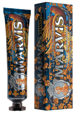 MARVIS Kissing Rose bulgariškų rožių ir gaivių mėtų skonio dantų pasta, 75 ml