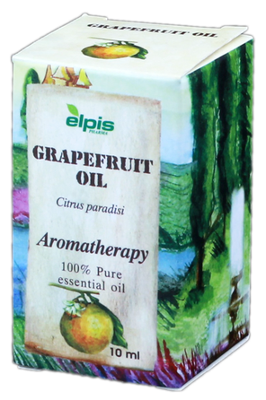 ELPIS greipfrutų eterinis aliejus, 10 ml