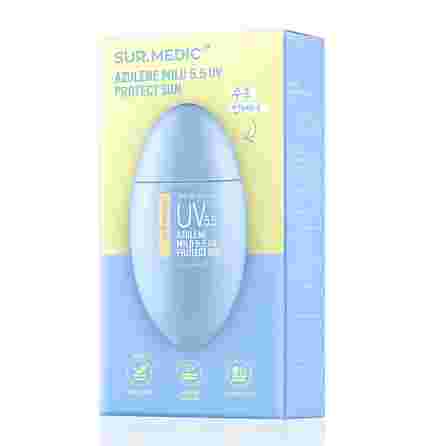 SUR.MEDIC Azulene Mild 5.5 UV Protect Sun SPF 50+ daugiafunkcinis apsauginis kremas apsauginis kremas nuo saulės, 50 ml