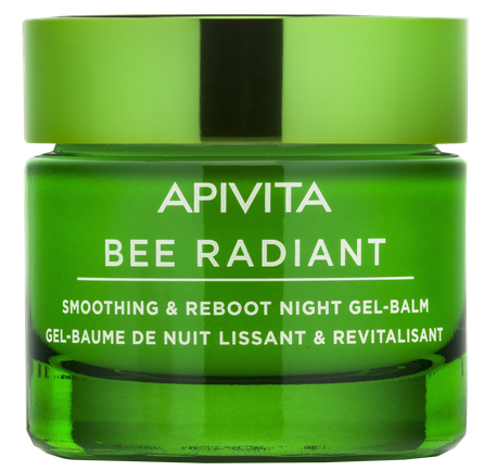 APIVITA Bee Radiant Night Smoothing & Reboot gelis-kremas, 50 ml