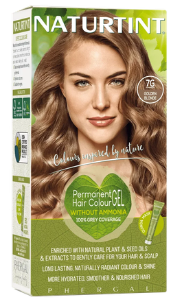 NATURTINT  Golden Blonde 7G, ilgalaikiai, be amoniako plaukų dažai, 1 vnt.