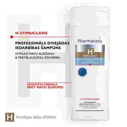 PHARMACERIS H-Stimuclaris šampūnas, 250 ml