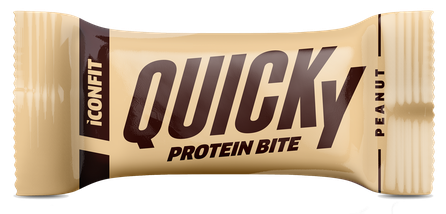 ICONFIT Quicky Protein Bite Peanut batonėlis, 35 g