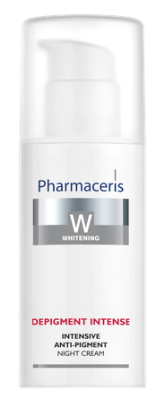 PHARMACERIS W Intensive Anti-Pigment Night Depigment Intense veido kremas, 50 ml