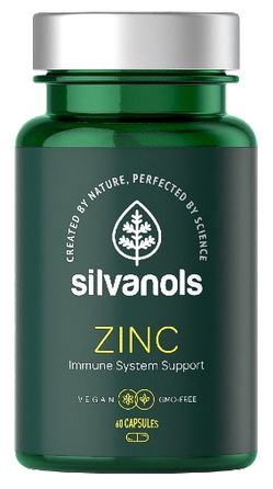 SILVANOLS  Zinc kapsulės, 60 vnt.