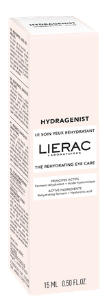 LIERAC Hydragenist drėkinamasis paakių kremas, 15 ml