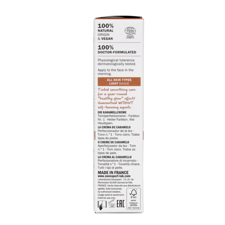 NOVEXPERT  The Caramel Cream Ivory Nr.1 Pro Melanine BB veido kremas, 30 ml