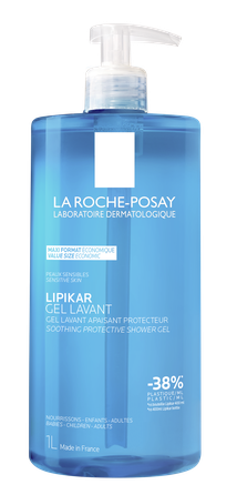 LA ROCHE-POSAY Lipikar Gel Lavante valomasis gelis, 1000 ml