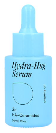 PHARMA OIL Hydra hug, Hialurono ir keramidų serumas, 30 ml