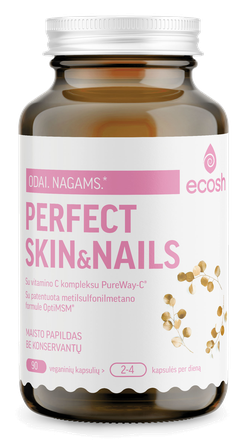 ECOSH Perfect Skin&Nails kapsulės, 90 vnt.