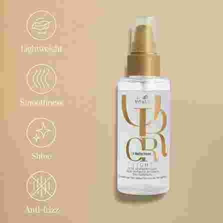 WELLA PROFESSIONALS Oil reflections spindesio suteikiantis, ploniems plaukams aliejus, 30 ml