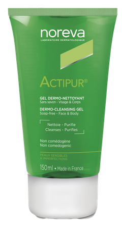 NOREVA Actipur Dermo valomasis gelis, 150 ml