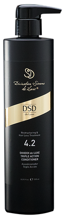 DSD DE LUXE Dixidox 4.2 pažeistiems, ploniems plaukams kondicionierius, 500 ml