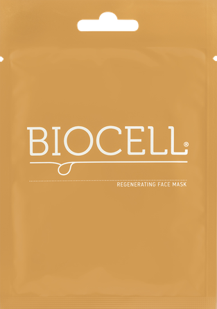 BIOCELL Regeneruojanti veido kaukė, 1 vnt.
