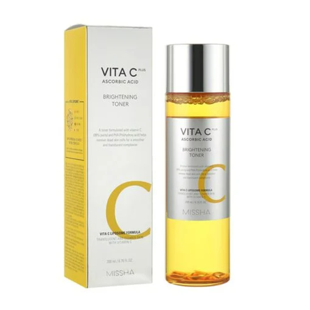 MISSHA Vita C Plus Brightening, su vitaminu C tonikas, 200 ml
