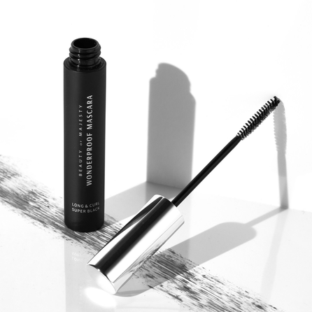 BOM Wonderproof Long & Curl 01 Super Black tušas, 8 g