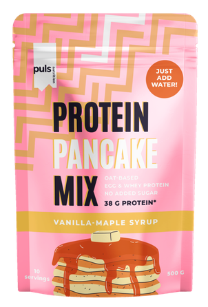 PULS NUTRITION Protein Pancake Vanilla-Maple Syrup mišinys, 500 g