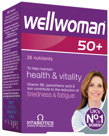 WELLWOMAN  50+ tabletės, 30 vnt.