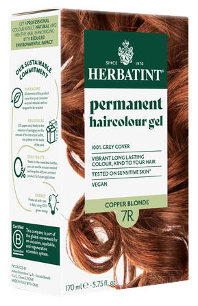 HERBATINT 7R Light Cooper Chestnut plaukų dažai, 170 ml