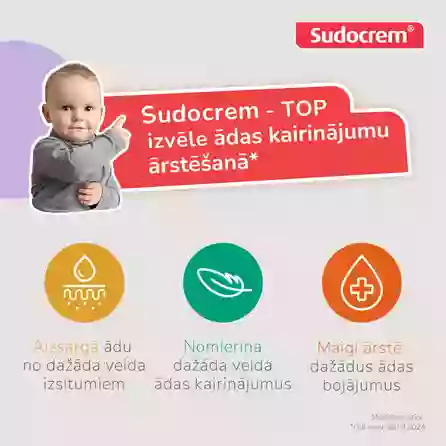 SUDOCREM MULTI-EXPERT nuo iššutimų  kremas, 250 g