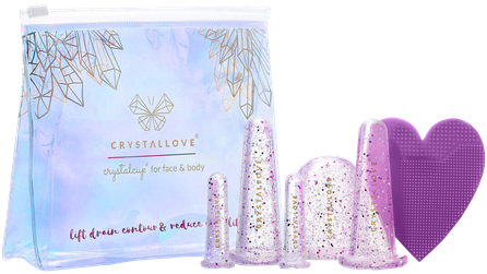 CRYSTALLOVE CrystalCup Face and Body rinkinys, 1 vnt.