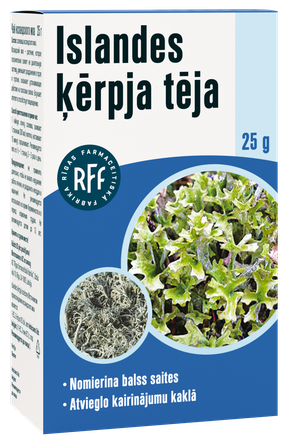 RFF Islandinės kerpenos biri arbata, 25 g