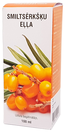 SMILTSĒRKŠĶU Šaltalankių aliejus, 100 ml