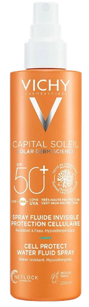VICHY Capital Soleil Cell Protect  SPF 50+ purškalas, 200 ml