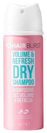 HAIRBURST Volume & Refresh sausas šampūnas, 50 ml