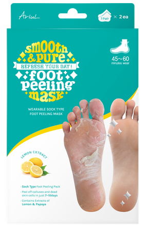 ARIUL Smooth & Pure Foot Peeling pėdų kaukė, 1 poros