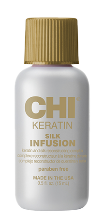 CHI Keratin Silk Infusion serumas, 15 ml
