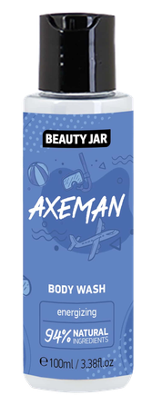 BEAUTY JAR Axeman, energizuojantis dušo gelis, 100 ml