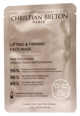 CHRISTIAN BRETON 3 Collagen veido kaukė, 1 vnt.