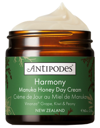 ANTIPODES odą šviesinantis lengvas dieninis, su manuka medumi veido kremas, 60 ml