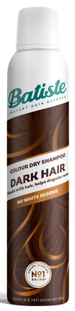 BATISTE Dark & Deep Brown sausas šampūnas, 200 ml