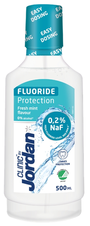 JORDAN Fluoride Protect burnos skalavimo skystis, 500 ml