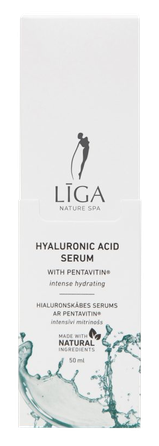 LĪGA giliai drėkinantis, su hialurono rūgštimi serumas, 50 ml
